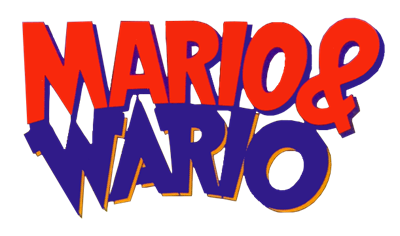 Mario to Wario: Mario & Wario - Clear Logo Image