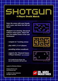 Shotgun: 4-Player Death Match - Box - Back Image