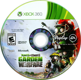 Plants vs. Zombies: Garden Warfare - Disc Image