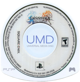 Dissidia: Final Fantasy - Disc Image