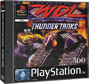 WDL: World Destruction League: Thunder Tanks - Box - 3D Image