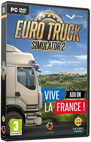 Euro Truck Simulator 2: Vive la France ! - Box - 3D Image