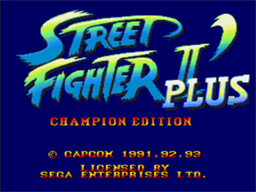 Play TV Legends Street Fighter 2 - Screenshot - Game Title Image