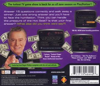 Who Wants to be a Millionaire: 3rd Edition - Box - Back Image