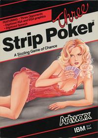 Strip Poker Three: A Sizzling Game of Chance - Box - Front Image