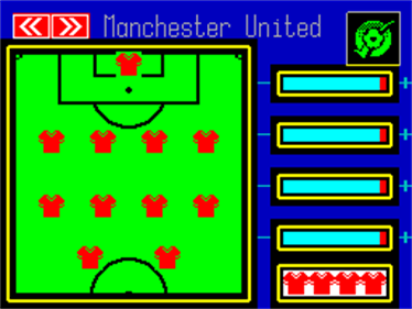 Manchester United Europe - Screenshot - Game Select