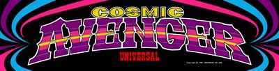 Cosmic Avenger - Arcade - Marquee Image