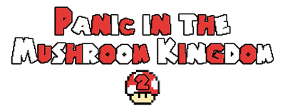 Panic in the Mushroom Kingdom 2 - Clear Logo Image