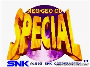 Neo Geo CD Special - Screenshot - Game Title Image