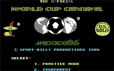 World Cup Carnival - Screenshot - Game Title Image