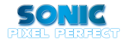 Sonic Pixel Perfect - Clear Logo Image