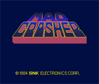 Mad Crasher - Screenshot - Game Title Image