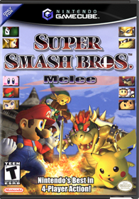 Super Smash Bros. Melee - Box - Front - Reconstructed