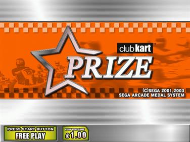 Club Kart Prize - Screenshot - Game Title Image