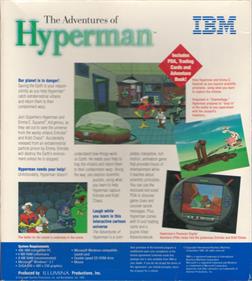 The Adventures of Hyperman - Box - Back Image