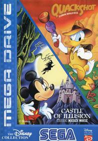 The Disney Collection: Quackshot Starring Donald Duck + Castle of Illusion Starring Mickey Mouse - Box - Front Image
