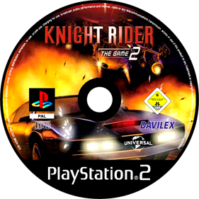 Knight Rider: The Game 2 - Fanart - Disc Image