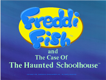 Freddi Fish 2: The Case of the Haunted Schoolhouse - Screenshot - Game Title Image