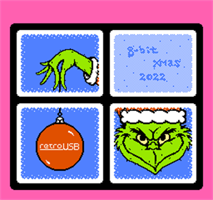 8-Bit Xmas 2022 - Screenshot - Game Title Image
