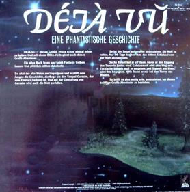 Déjà Vu: Eine phantastische Geschichte - Box - Back Image