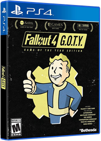 Fallout 4: Game of the Year Edition - Box - 3D Image
