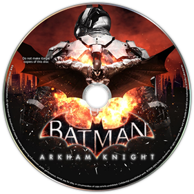Batman: Arkham Knight - Fanart - Disc Image