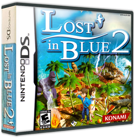 Lost in Blue 2 - Box - 3D Image