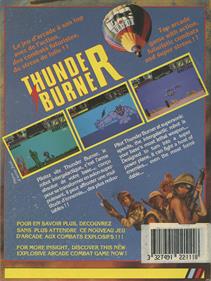 Thunder Burner - Box - Back Image