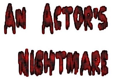 An Actor's Nightmare - Clear Logo Image