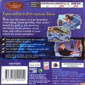 Disney's Treasure Planet - Box - Back Image