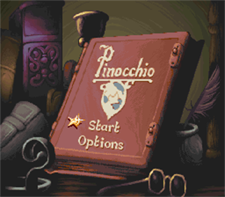 Disney's Pinocchio - Screenshot - Game Title Image