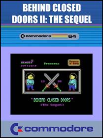 Behind Closed Doors II: The Sequel - Fanart - Box - Front Image