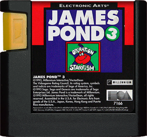 James Pond 3 - Cart - Front Image
