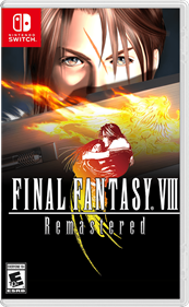 Final Fantasy VIII Remastered - Box - Front - Reconstructed