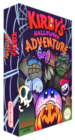 Kirby's Halloween Adventure - Box - 3D Image