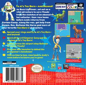 Toy Story 2 - Box - Back Image