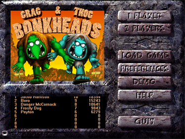 Bonkheads - Screenshot - Game Title Image