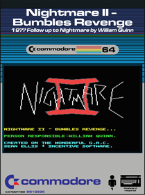 Nightmare II: Bumbles Revenge - Fanart - Box - Front Image