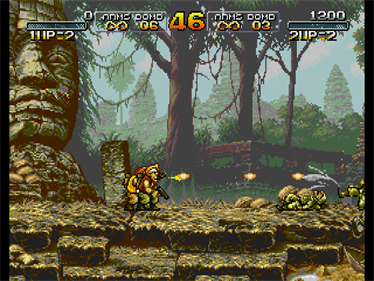 Metal Slug: Super Vehicle-001 - Screenshot - Gameplay Image