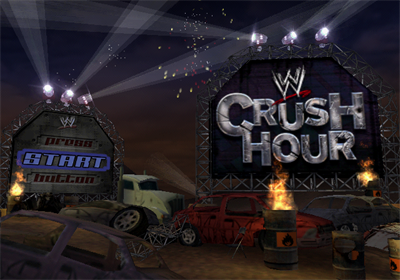 WWE Crush Hour - Screenshot - Game Title Image