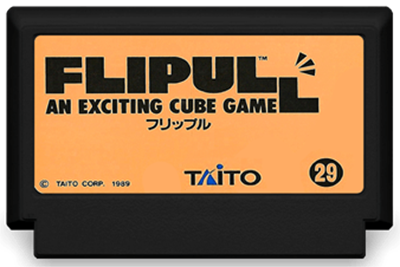 Flipull: An Exciting Cube Game - Fanart - Cart - Front
