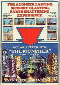 The Muncher - Advertisement Flyer - Front Image