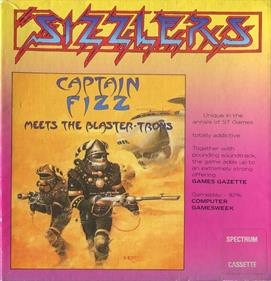 Captain Fizz Meets the Blaster-Trons - Box - Front Image