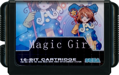 Magic Girl featuring Ling Ling the Little Witch - Cart - Front Image