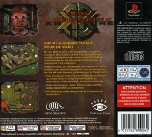 KKND Krossfire - Box - Back Image