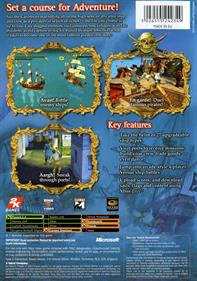 Sid Meier's Pirates!: Live the Life - Box - Back Image