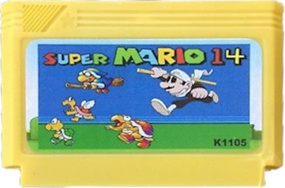 Super Mario 14 - Cart - Front Image