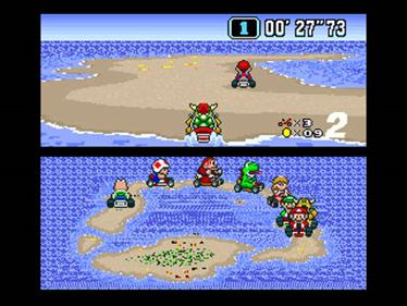 Super Mario Kart - Screenshot - Gameplay Image