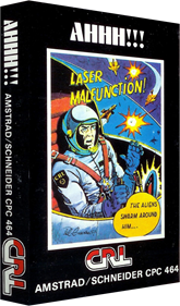 Ahhh!!! Laser Malfunction! - Box - 3D Image