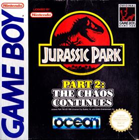 Jurassic Park Part 2: The Chaos Continues - Box - Front Image